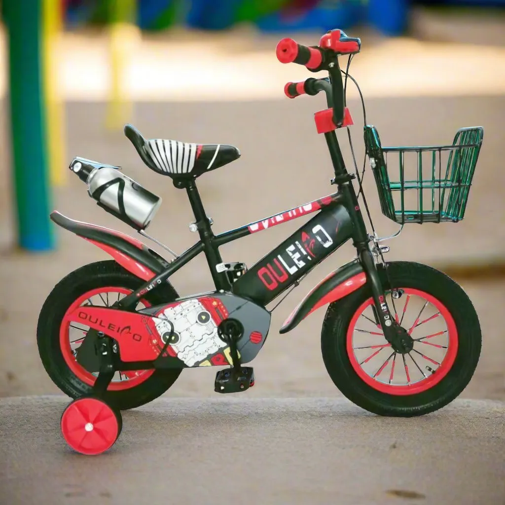 20" Ouleiao Bicycle with Basket and Training Wheels