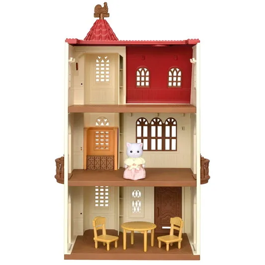 Calico Critters Red Roof Tower Home