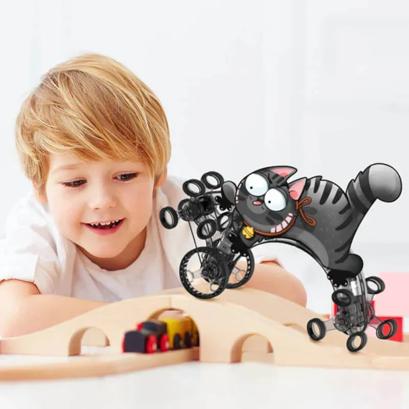 Climbing Cat and Hopping Mouse - Robotic STEM Science Set