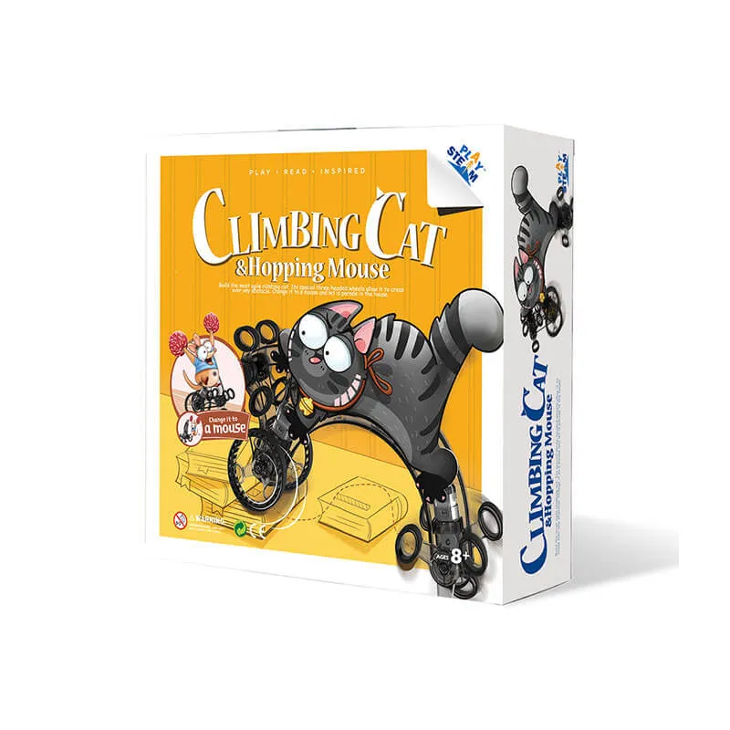 Climbing Cat and Hopping Mouse - Robotic STEM Science Set