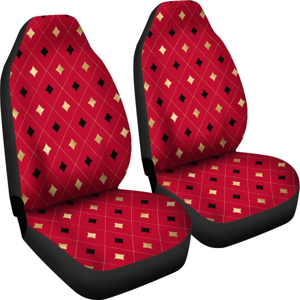 Custom Car Seat Covers - Aces Pattern #105 | Car Seat Covers for Vehicle, Car Accessories for Women Seat Covers, Custom Seat Covers for Car