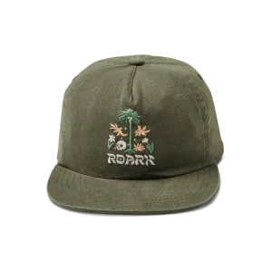 Roark Atoll 5 Panel Snapback Hat - Dark Military