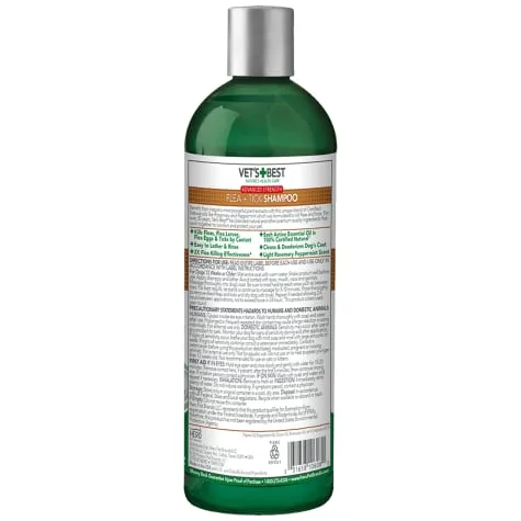 Vet’s Best Advanced Strength Flea   Tick shampoo